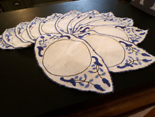 Lot de 12 Napperons dessous de