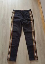 Jean Skinny Slim Noir Rayures Jennyfer 38