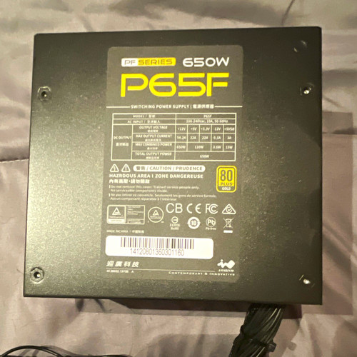 Win p65f 650w plus - in,