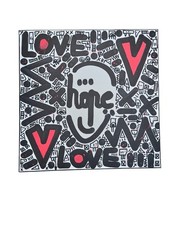 MR.HOPE  - TOILE - STREET ART - OEUVRE UNIQUE - FAIT MAIN - DOODLE - ART  - LOVE