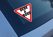 BEBE A BORD SIGNE SECURITE