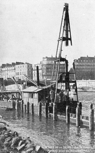 Cpa paris berges la seine - cpa,