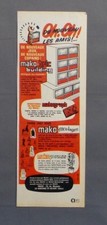 PUBLICITE ANCIENNE ADVERT CLIPPING 161017 MAKO-BRIC BUILDING MAKOGRAPH MAKOPOUSS