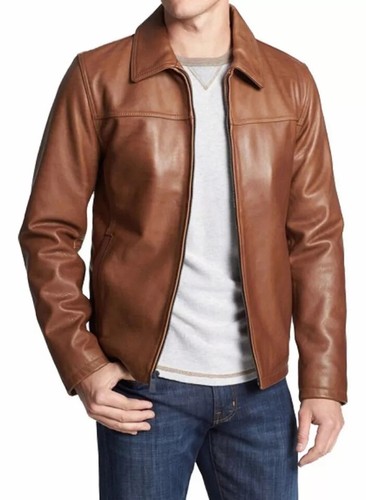 Veste marron pour hommes - , en