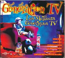 VARIOUS : GENERATION TV : LES MEILLEURS GENERIQUES TV (2XCD 70 TITRES)