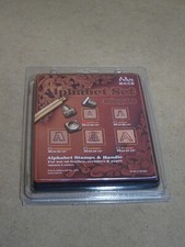 Jeu de tampons Alphabet sous blister Set/ Simple