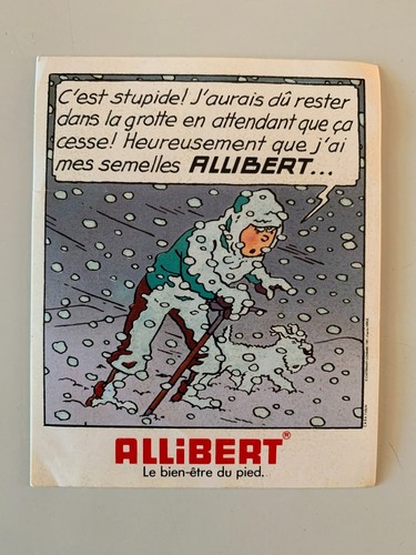 Sticker promo tintin - sticker,