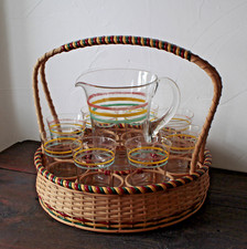 Service à Orangeade Vintage