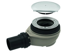 GEBERIT 150.551.21.1 - Bonde de receveur de douche d90, garde d'eau 50 mm
