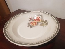 1 Plat Rond Creux Faïence de Digoin ODILE