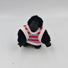 Ancienne Peluche Singe noir