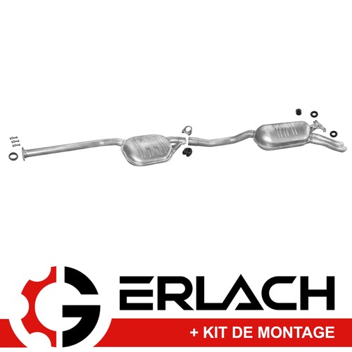 Echappement silencieux pour