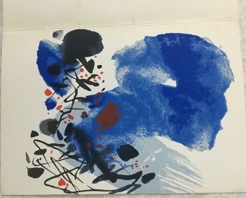 Carte voeux serigraphie - de,