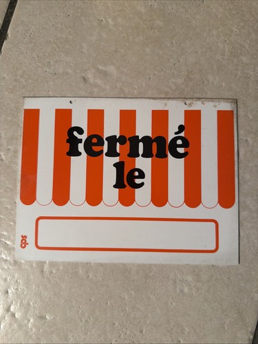 Pancarte vintage porte - vintage, de