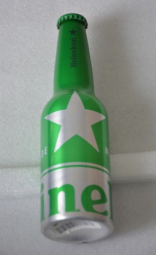 Heineken alu bottle trade - bottle, mark