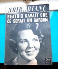 Journal Revue PRINCESSE BEATRIX NOIR et BLANC N° 1157 1967 DUELS POLITIQUE