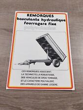 Prospectus Agricole Remorque