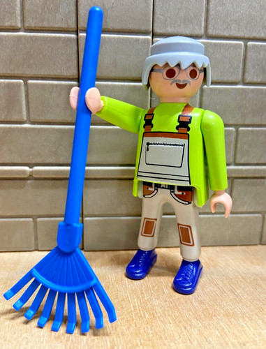 Playmobil personnage ouvrier - playmobil,