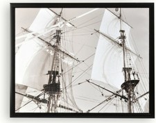 Tableau cadre encadré Voilier