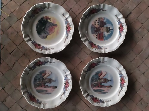Assiettes faïence - en,