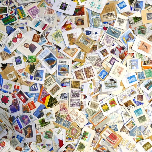 Tous pays timbres - , sur