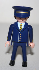 PLAYMOBIL 5261 5395 HOMME PILOTE DE LIGNE AVION CARGO PACIFIC AIRLINES
