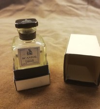 Miniature de parfum "Scandal" de Lanvin  avec boîte - Vintage - Vide