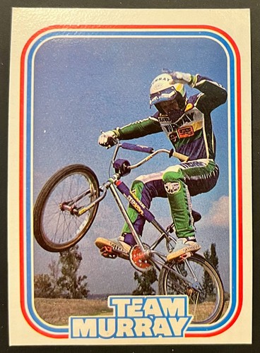 1984 donruss bmx card - card, series