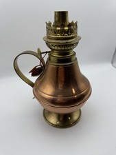 Lampe À Pétrole En Cuivre