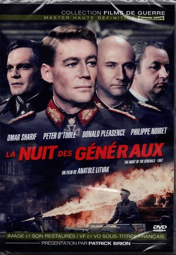 Dvd nuit des généraux - la,