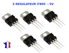5 REGULATEUR  L7805CV / LM7805 / L7805 - 5V / TO220