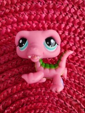 FIGURINE PETSHOP LITTLEST PET SHOP CROCODILE ROSE CROCODIL ALLIGATOR *1464*