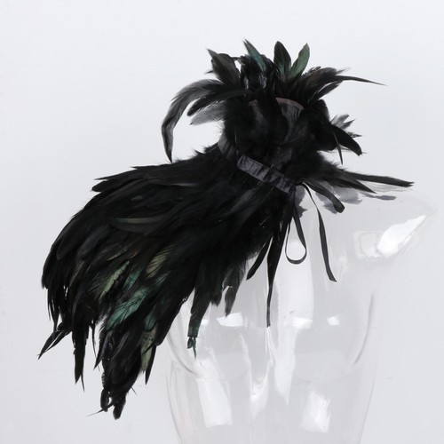 Châle plumes en - en, plumes,