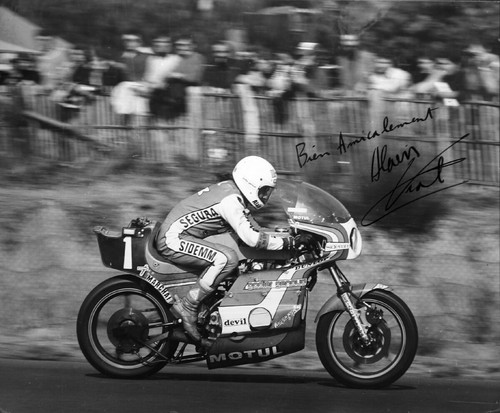Alain vial sur moto - vial,