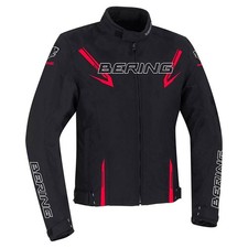 Bering Veste Moto Pour Enfants Maceo 6 ANS 8 ANS 10 ANS Noir, Rouge