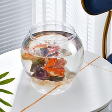 Bol à poissons Aquatique Aquarium Poisson Pot Pierres Arbre Ornement Table