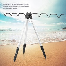 Alliage D'aluminium Support De Canne à Pêche Support Trépied Stable Pour La