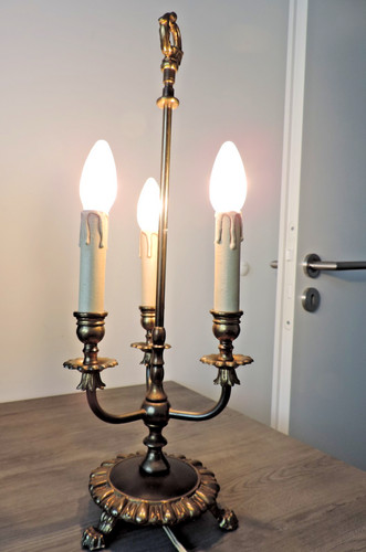 Pieds lampe bouillotte - lampe,