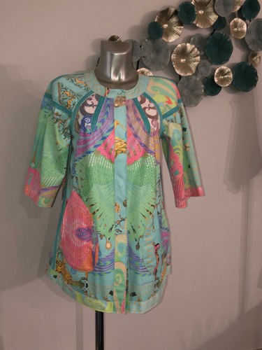 Jolie veste réversible faux - réversible,