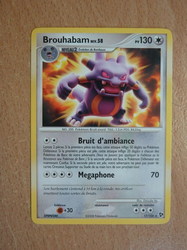 Carte pokémon rare - carte, brouhabam