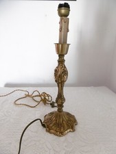 ANCIEN PIED DE LAMPE EN BRONZE