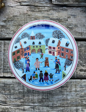 Boîte, bonbonnière- Villeroy & Boch - Modèle Naïf Christmas, Noël, LAPLAU