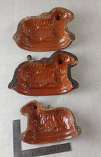 Lot d'anciennes moitiés de