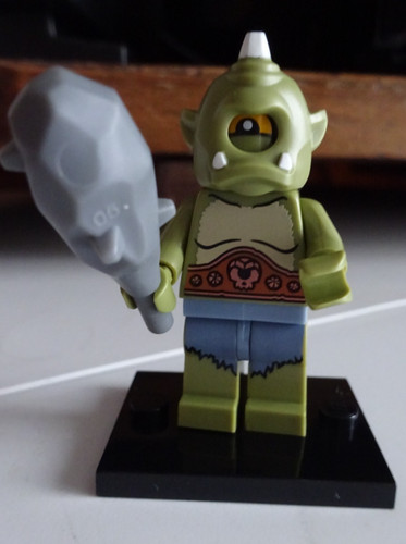 Lego série cyclope - lego, troll