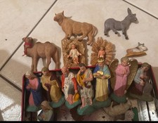 crèche de noël ancienne