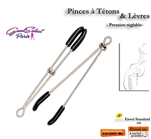 Pinces tétons seins - à,