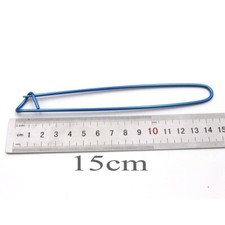 Broche fantaisie épingle à nourrice 150 mm mariage accessoire écharpe châle bleu