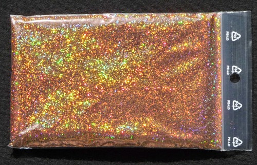 Paillettes orange holo - holo, 40