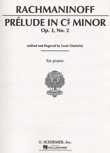Prelude minor op 3 - in,