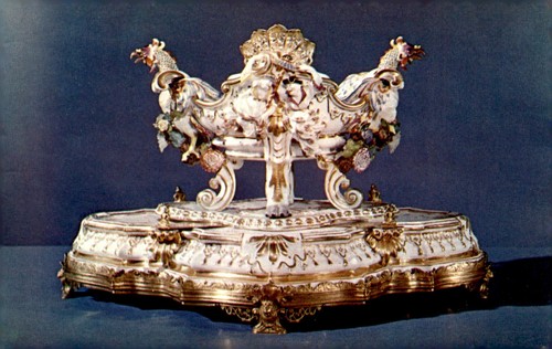 Meissen porcelain centerpiece - meissen,